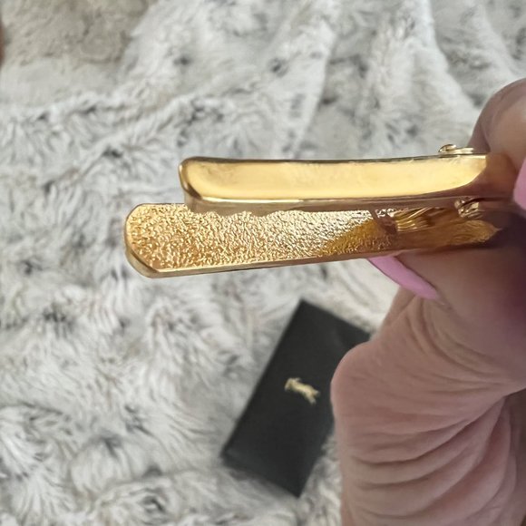 Like New Tie Clip in Vintage Yves Saint Laurent Box YSL - Picture 13 of 14